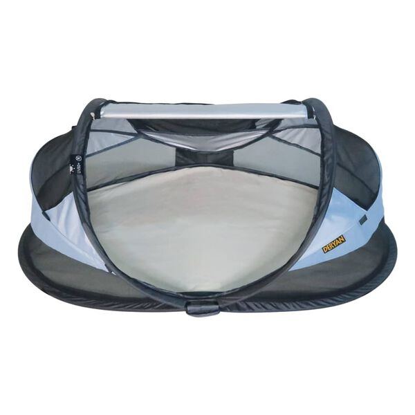 DERYAN Lettino da Viaggio Pop-up Baby Luxe con Zanzariera Blu