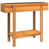 vidaXL Fioriera Rialzata da Giardino 90x30x75 cm Legno Massello Acacia
