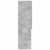 vidaXL Mobile per Lavatrice Grigio Cemento 70,5x25,5x90 cm