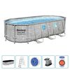 Bestway Set Piscina Power Steel Swim Vista Series 549x274x122 cm