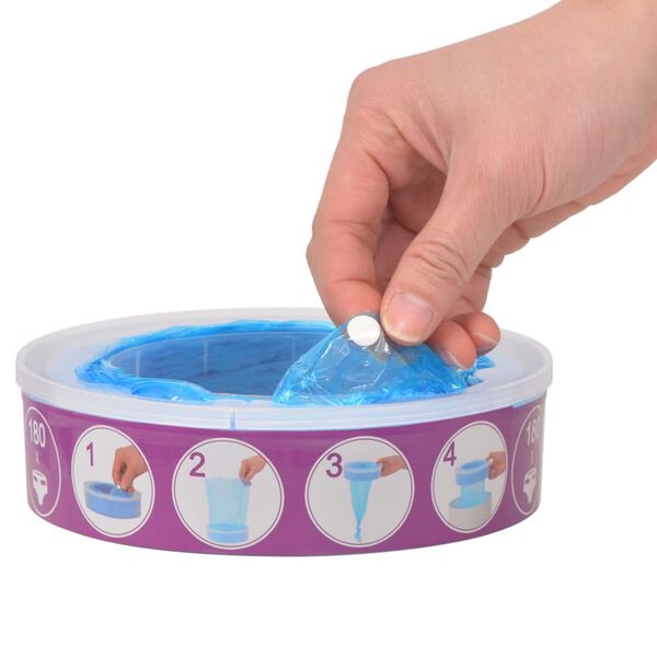 vidaXL Ricarica per Pannollini Angelcare Diaper Genie 3 pz