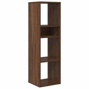 vidaXL Libreria Rovere Marrone 34x31x112 cm in Legno Multistrato