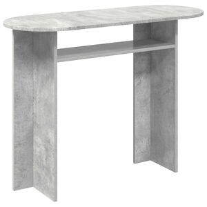 vidaXL Tavolo consolle Grigio Cemento 100 x 39,5 x 75 cm