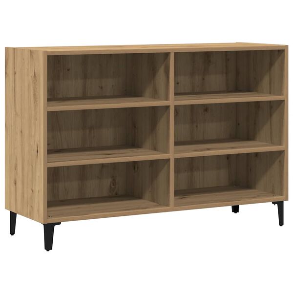 vidaXL Credenza Rovere Artigianale 103,5x35x70 cm in Truciolato