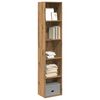 vidaXL Libreria Rovere Artigianale 40x30x189 cm in Legno Multistrato