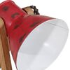 vidaXL Lampada da Scrivania 25 W Rosso Anticato 30x17x40 cm E27