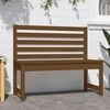 vidaXL Panca da Giardino Ambra 109 cm in Legno Massello di Pino