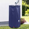 vidaXL Serbatoio Acqua con Rubinetto Pieghevole 250 L in PVC