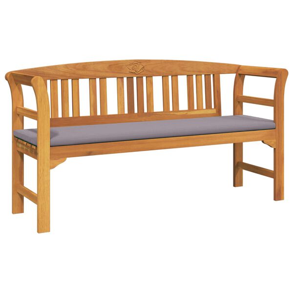 vidaXL Panchina Rosa Naturale 157 x 46 x 82,5 cm