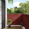 vidaXL Paravento Balcone Terracotta 120x700 cm 100% Poliestere Oxford