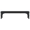 vidaXL Supporto per Monitor Nero 55x23x14 cm Legno Multistrato