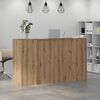 vidaXL Banco Reception Rovere Artigianale 180x50x103,5cm in Truciolato