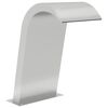 vidaXL Fontana per Piscina 50x30x60 cm in Acciaio Inox 304