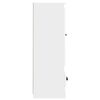 vidaXL Credenza Bianca 36x35,5x103,5 cm in Legno Multistrato