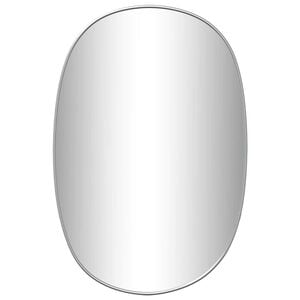 vidaXL Specchio da Parete Argento 50x35 cm