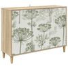 vidaXL Credenza GOTHA Sonoma 102 x 33 x 75 cm Legno ingegnerizzato
