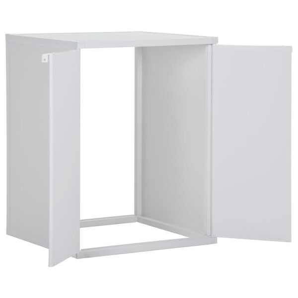 vidaXL Mobile per Lavatrice Bianco 68,5x64,5x88 cm in PVC