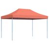 vidaXL Tenda Party Terracotta 279 x 410 x 315 cm Tessuto Oxford