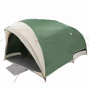 vidaXL Tenda tunnel con tetto Verde 410 x 285 x 198 cm taffet&agrave;