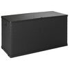 vidaXL Baule da Giardino Antracite 120x56x63 cm in Rattan PP