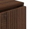 vidaXL Credenza Rovere Marrone 79,5 x 33 x 82 cm Legno multistrato