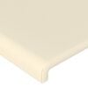vidaXL Testiera Crema 180x5x78/88 cm in Similpelle