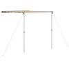 vidaXL Tendalino per Camper e Roulotte 2,4x2,5x2,15 m Beige