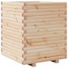 vidaXL Fioriera da Giardino 60x60x72 cm in Legno Massello di Pino
