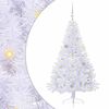 vidaXL Albero di Natale artificiale Bianco 150 cm PVC e Acciaio