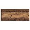 vidaXL Struttura del letto con testiera Legno vecchio 100 x 200 cm