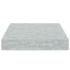 vidaXL Scaffale a Parete Grigio Cemento 23x23,5x3,8 cm in MDF