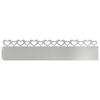 vidaXL Bordure per prato 20 pz 103 x 0,05 x 22 cm Acciaio zincato