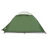 vidaXL Tenda da Campeggio a Cupola per 2 Persone Verde Impermeabile