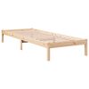 vidaXL Letto Extra Lungo senza Materasso 90x220 cm in Legno di Pino