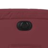 vidaXL Poltrona Alzapersona Reclinabile Rosso Vino in Similpelle