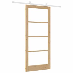 vidaXL Porta scorrevole ORKDAL Naturale 93 x 211 cm