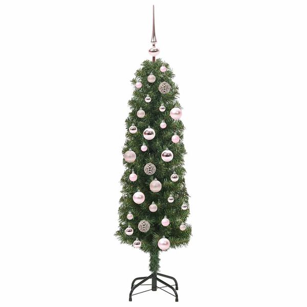 vidaXL Albero di Natale artificiale con 150 LED Verde 120 cm