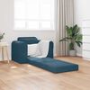 vidaXL Divano letto Blu 98 x 71 x 83 cm Velluto
