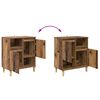 vidaXL Sideboards 2 pcs Legno vecchio 60 x 35 x 70 cm