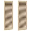 vidaXL Porta per Armadio con porta 2 pz Naturale 110 x 2,1 x 39,5 cm