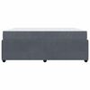 vidaXL Struttura del letto Grigio scuro 180 x 200 cm Tessuto