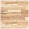 vidaXL Piano Tavolo Quadrato 60x60x2 cm in Legno Massello di Acacia