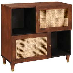 vidaXL Credenza Marrone 80 x 33.5 x 75 cm