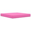vidaXL Cuscino per divano da esterno Rosa 80 x 80 x 8 cm Poliestere