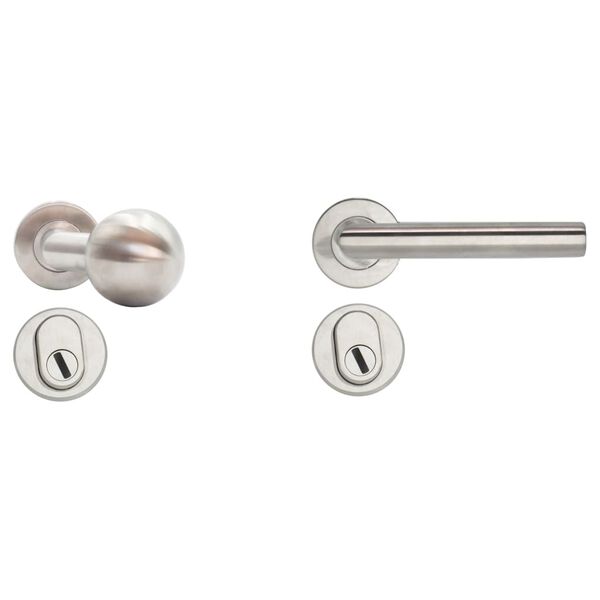 vidaXL Porta Ingresso in Alluminio Bianca 100x200 cm