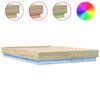 vidaXL Giroletto con Luci LED Rovere Sonoma 120x190 cm