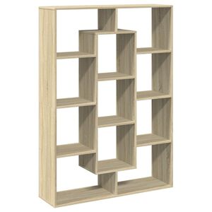 vidaXL Libreria Rovere Sonoma 102x29x143 cm in Legno Multistrato
