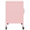 vidaXL Armadietto Rosa 60x35x56 cm in Acciaio