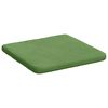 vidaXL Cuscini per Seduta 4 pcs Verde chiaro 40 x 40 x 3 cm Velluto