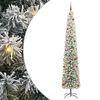 vidaXL Albero di Natale artificiale con 300 LED Verde 270 cm